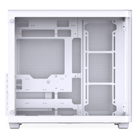 Jonsbo TK-3 ATX Mid Tower White with Tempered Glass Side Panel and USB 3.2 Gen 2 Type-C, USB 3.2 Gen 1 Type-A