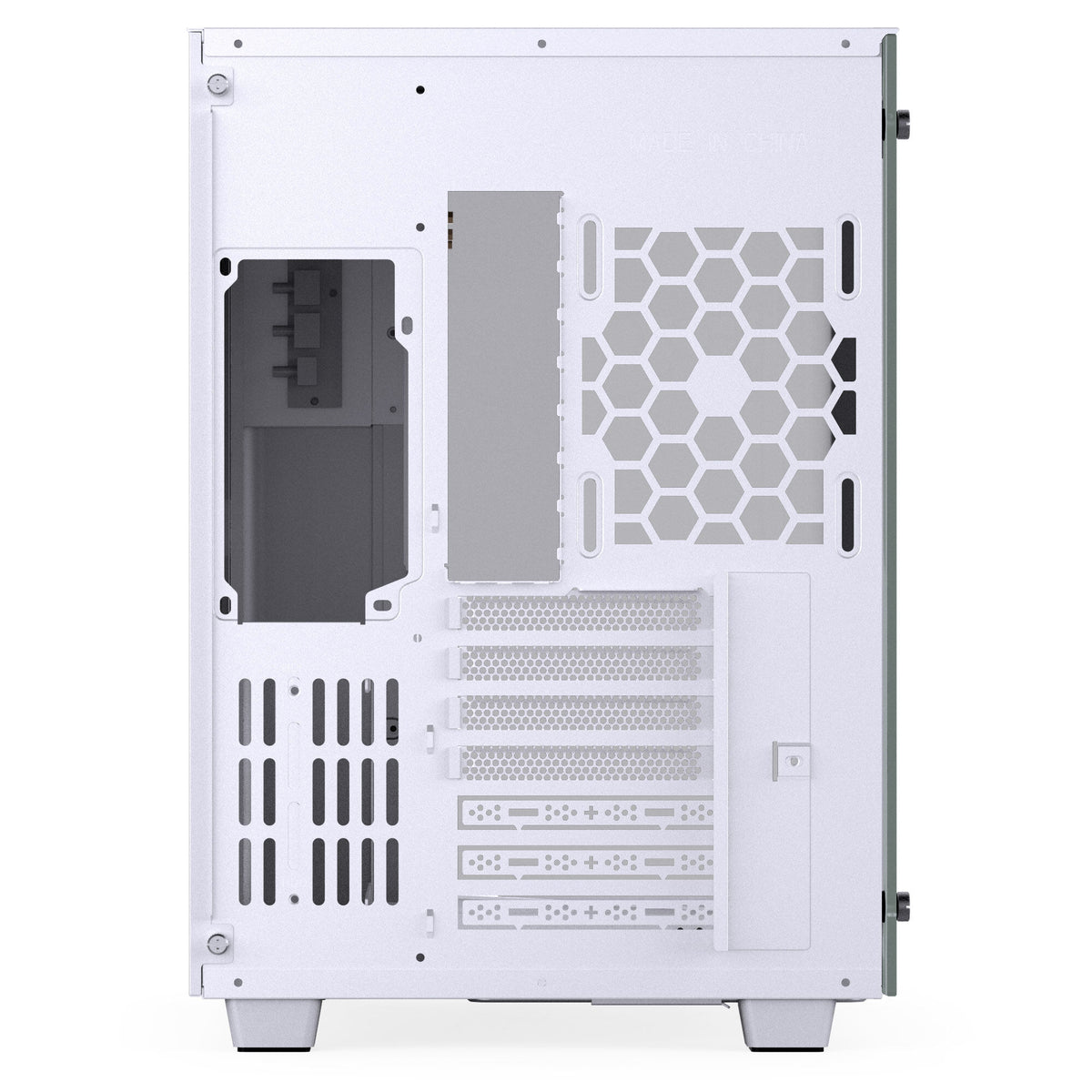 Jonsbo TK-3 ATX Mid Tower White with Tempered Glass Side Panel and USB 3.2 Gen 2 Type-C, USB 3.2 Gen 1 Type-A