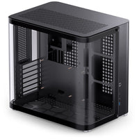 Jonsbo TK-2 2.0 ATX Mid Tower Black with Tempered Glass Side Panel and USB 3.2 Gen 2 Type-C USB 3.2 Gen 1 Type-A