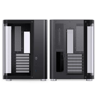 Jonsbo TK-2 2.0 ATX Mid Tower Black with Tempered Glass Side Panel and USB 3.2 Gen 2 Type-C USB 3.2 Gen 1 Type-A