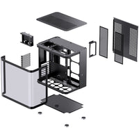 Jonsbo TK-2 2.0 ATX Mid Tower Black with Tempered Glass Side Panel and USB 3.2 Gen 2 Type-C USB 3.2 Gen 1 Type-A