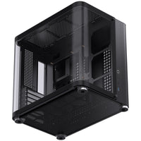 Jonsbo TK-2 2.0 ATX Mid Tower Black with Tempered Glass Side Panel and USB 3.2 Gen 2 Type-C USB 3.2 Gen 1 Type-A