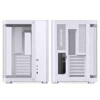 Jonsbo TK-2 2.0 ATX Mid Tower bianco con pannello laterale in vetro temperato e USB 3.2 Gen 2 Type-C, USB 3.2 Gen 1 Type-A