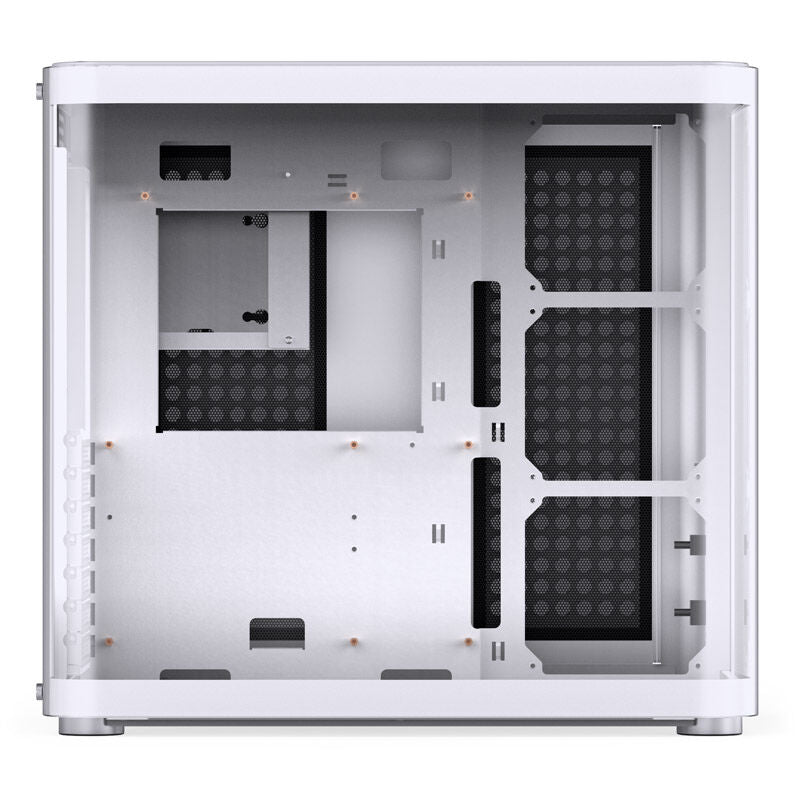 Jonsbo TK-2 2.0 ATX Mid Tower bianco con pannello laterale in vetro temperato e USB 3.2 Gen 2 Type-C, USB 3.2 Gen 1 Type-A