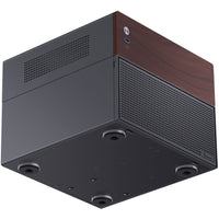 Jonsbo N4 Micro ATX Desktop Black / Brown Mesh Side Panel, USB 3.2 Gen 2 Type-C, USB 3.2 Gen 1 Type-A