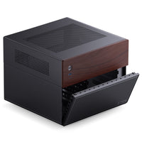 Jonsbo N4 Micro ATX Desktop Black / Brown Mesh Side Panel, USB 3.2 Gen 2 Type-C, USB 3.2 Gen 1 Type-A