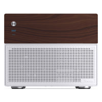 Jonsbo N4 MicroATX Desktop White / Brown Mesh Side Panel, USB 3.2 Gen 2 Type-C & USB 3.2 Gen 1 Type-A Front Panel