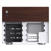 Jonsbo N4 MicroATX Desktop White / Brown Mesh Side Panel, USB 3.2 Gen 2 Type-C & USB 3.2 Gen 1 Type-A Front Panel