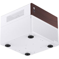 Jonsbo N4 MicroATX Desktop White / Brown Mesh Side Panel, USB 3.2 Gen 2 Type-C & USB 3.2 Gen 1 Type-A Front Panel