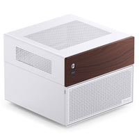Jonsbo N4 MicroATX Desktop White / Brown Mesh Side Panel, USB 3.2 Gen 2 Type-C & USB 3.2 Gen 1 Type-A Front Panel