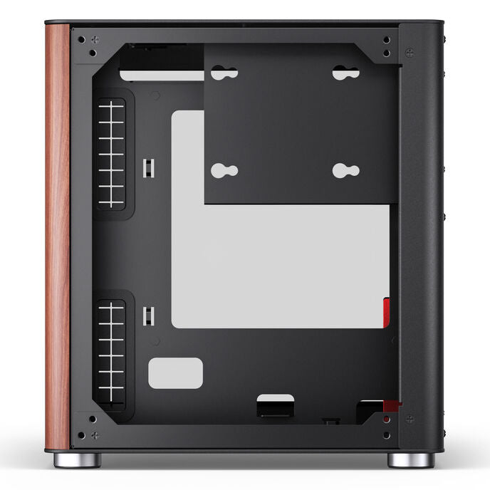Jonsbo TK-0 Mini-ITX Desktop Black with Tempered Glass Side Panel and USB 3.2 Gen 2 Type-C, USB 3.2 Gen 1 Type-A Front Panel
