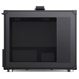 Jonsbo C6 MAX PC-Gehäuse, Mini-Gehäuse, Micro-ATX, Tempered Glass - schwarz