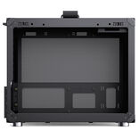 Jonsbo C6 MAX PC-Gehäuse, Mini-Gehäuse, Micro-ATX, Tempered Glass - schwarz