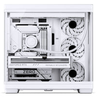 Jonsbo TK-4 Gehäuse, Midi-Tower, ATX, Tempered Glass - weiß