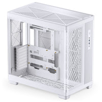 Jonsbo TK-4 Gehäuse, Midi-Tower, ATX, Tempered Glass - weiß