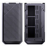 Jonsbo D400 ATX Mid Tower Black with Tempered Glass Side Panel and USB 3.2 Gen 2 Type-C, USB 3.2 Gen 1 Type-A