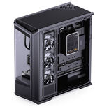 Jonsbo D400 ATX Mid Tower Black with Tempered Glass Side Panel and USB 3.2 Gen 2 Type-C, USB 3.2 Gen 1 Type-A