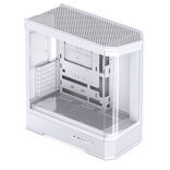 Jonsbo D400 ATX Mid Tower White with Tempered Glass Side Panel and USB 3.2 Gen 2 Type-C USB 3.2 Gen 1 Type-A