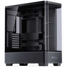 Jonsbo TK-5 Gehäuse, Midi-Tower, ATX, Tempered Glass - schwarz