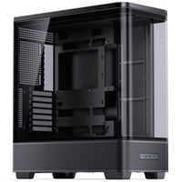 Jonsbo TK-5 Gehäuse, Midi-Tower, ATX, Tempered Glass - schwarz