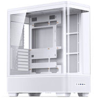 Jonsbo TK-5 Gehäuse, Midi-Tower, ATX, Tempered Glass - weiß