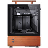 Jonsbo T7 PC-Gehäuse, Midi-Tower, mATX, Tempered Glass - schwarz