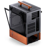 Jonsbo T7 PC-Gehäuse, Midi-Tower, mATX, Tempered Glass - schwarz