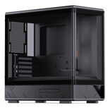 Jonsbo D200 Midi-Tower, mATX, Tempered Glass, Mini Temp Display - schwarz