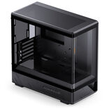 Jonsbo D200 Midi-Tower, mATX, Tempered Glass, Mini Temp Display - schwarz