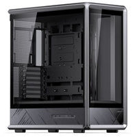 Jonsbo D401 PC Case, Midi Tower, ATX, Tempered Glass - Black