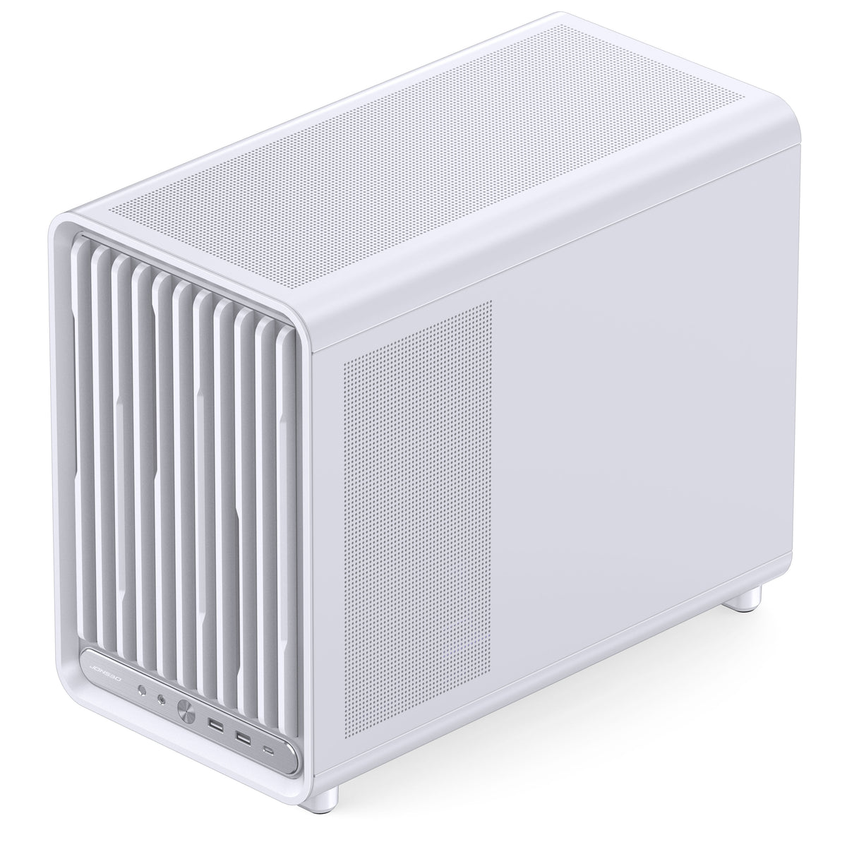 Jonsbo D33 STD PC-Gehäuse, mATX, Tempered Glass - weiß