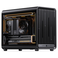 Jonsbo D33 STD PC-Gehäuse, mATX, Tempered Glass - schwarz