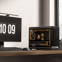Jonsbo D33 STD PC-Gehäuse, mATX, Tempered Glass - schwarz