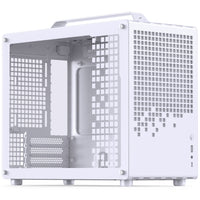 Jonsbo Jonsplus Z20 Micro ATX Desktop White Tempered Glass Side Panel, USB 3.2 Gen 2 Type-C, USB 3.2 Gen 1 Type-A