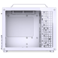 Jonsbo Jonsplus Z20 Micro ATX Desktop White Tempered Glass Side Panel, USB 3.2 Gen 2 Type-C, USB 3.2 Gen 1 Type-A