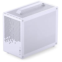 Jonsbo Jonsplus Z20 Micro ATX Desktop White Tempered Glass Side Panel, USB 3.2 Gen 2 Type-C, USB 3.2 Gen 1 Type-A