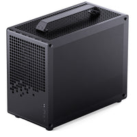 Jonsbo Jonsplus Z20 Micro ATX Desktop Black with Tempered Glass Side Panel and USB 3.2 Gen 2 Type-C, USB 3.2 Gen 1 Type-A
