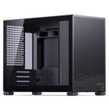 Jonsbo D32 STD Black PC-Gehäuse, Mini-Gehäuse, mATX, Tempered Glass schwarz