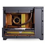 Jonsbo D32 STD Micro ATX Desktop Black Tempered Glass Side Panel
