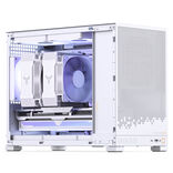 Jonsbo D32 STD MicroATX Desktop White Tempered Glass