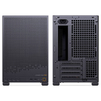 Jonsbo D32 PRO Micro ATX Desktop Black Tempered Glass Side Panel, USB 3.2 Gen 2 Type-C, USB 3.2 Gen 1 Type-A