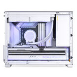 Jonsbo D32 PRO White PC-Gehäuse, Mini-Gehäuse, mATX, Tempered Glass - weiß