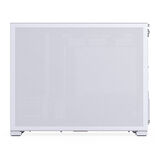 Jonsbo D32 PRO MicroATX Desktop White Tempered Glass