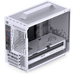 Jonsplus Z20 Mesh PC-Gehäuse, Mini Tower, Micro-ATX, mit Tragegriff - weiß