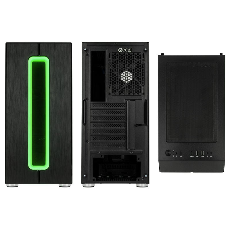 KOLINK Nimbus ATX Mid Tower Black Tempered Glass