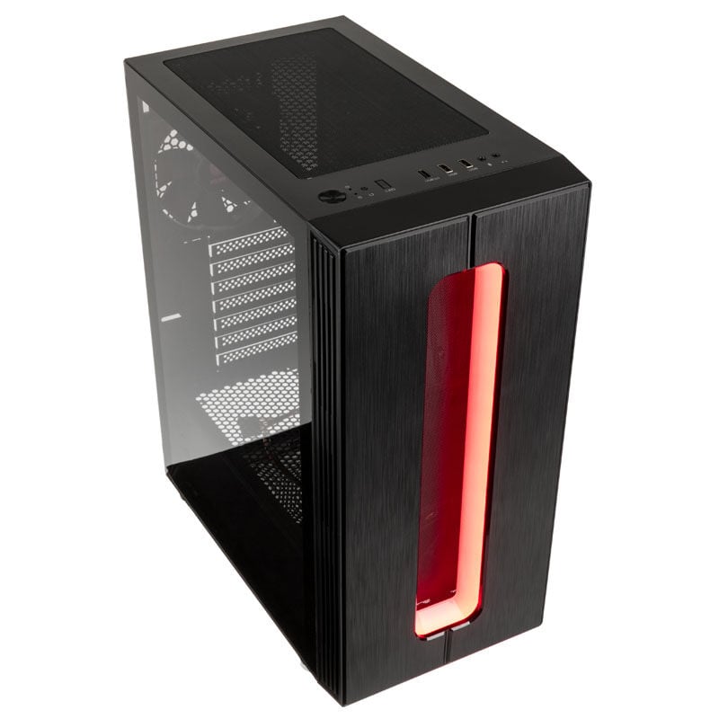 KOLINK Nimbus ATX Mid Tower Black Tempered Glass