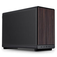 Lian Li A3-mATX Micro ATX Mini Tower Black / Brown Wood Mesh Side Panel