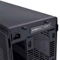Lian Li A3-mATX Micro ATX Mini Tower Black / Brown Wood Mesh Side Panel