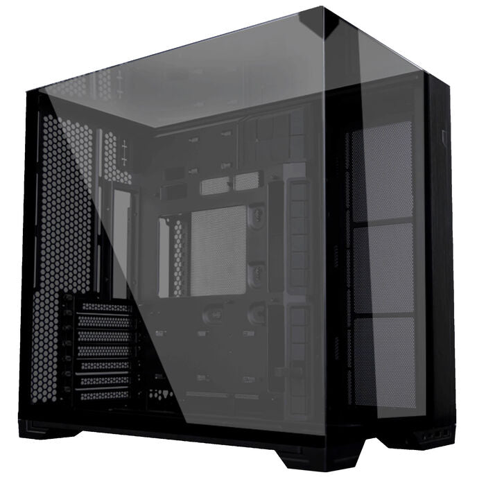 Lian Li O11 VISION COMPACT ATX Mid Tower Black with Tempered Glass Side Panel, USB 3.2 Gen 2 Type-C, and USB 3.2 Gen 1 Type-A