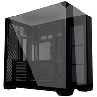 Lian Li O11 VISION COMPACT ATX Mid Tower Black with Tempered Glass Side Panel, USB 3.2 Gen 2 Type-C, and USB 3.2 Gen 1 Type-A
